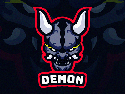demon coreldraw demon demons design e sport forsale game gamelogo gaming gaminglogo good icon ilustrator logo nice sport team vector vectors youtuber