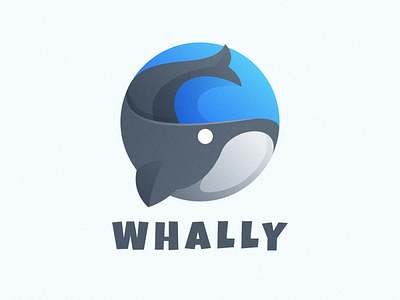 whale app colorful coreldraw design e-sport figma fish forsale good ilustrator logo logos logosai new nice sport trending vector whale whale logo
