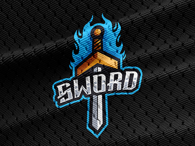 Sword logo Idea branding coreldraw design esport esportlogo forsale good illustration ilustrator logo logos new nice sword trending ui