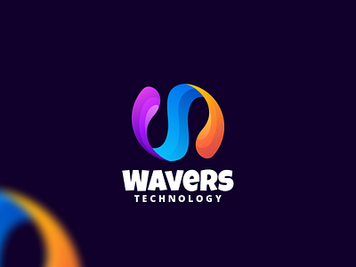 Wave Logo aplication app branding color colorful coreldraw design forsale good illustration ilustrator logo new nice trending ui wave wavelogo