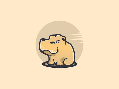 Baby Hippo ai cdr corel ilustrator logo nice psd