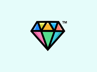 Colourfull Diamond colourfull diamond forsale logo mark nice perfect