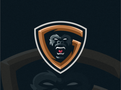 Gorilla adobe awesome club corel coreldraw e sport forsale good gorilla illustration illustrator ilustrator logo nice sport sportlogo team