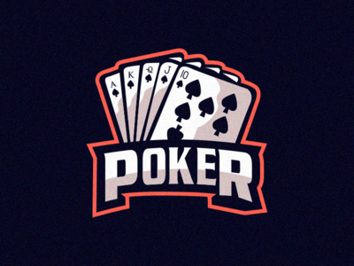 Poker club design e sport forsale good logo nice poker poker card sport team ui vector