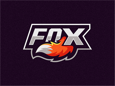 Fox corel design e sport forsale fox fox logo foxes good great illustration nice sport sportlogo team vector