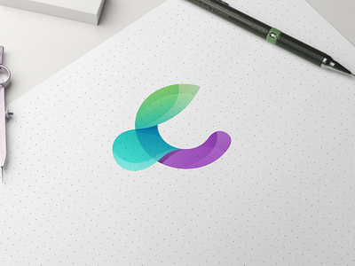 Letter C logo design