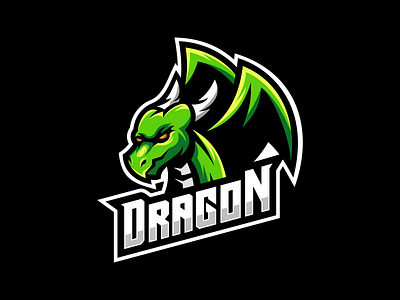 Dragon logo design club flyers dragon e sport game gaming gaming logo gaming mascot logo hydra mascot team