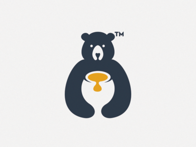 Honey bear logo,avaible @mt