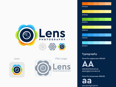 Lens logo design app awesome branding coreldraw design e sport forsale good great illustration ilustrator lens logo nice photography sport sportlogo typography ui vector