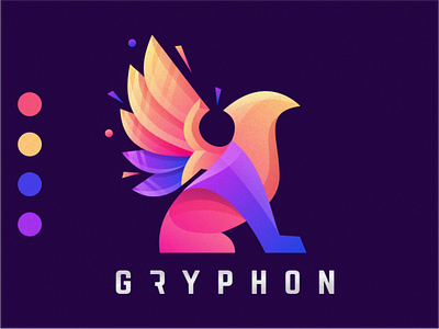 Gryphon ai app awesome branding corel coreldraw forsale good great gryphon illustration illustrator ilustrator logo nice sport ui ux vector