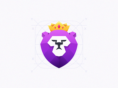 Lion king logo app branding club design flat icon illustration ilustrator lion lion logo logo nice ui ux vector web