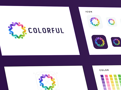 colorful logo design