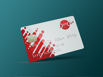 DinaCard branding credit card illustrator illustratorcc logo modern payment photoshop photoshopcc