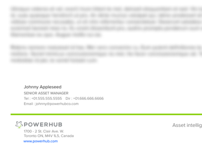 Company email signature footer design email design contact employee name signoff signature footer email design