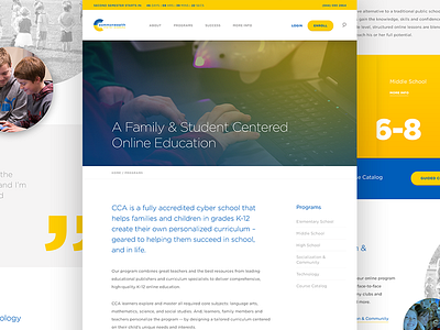 CCA / Programs Page