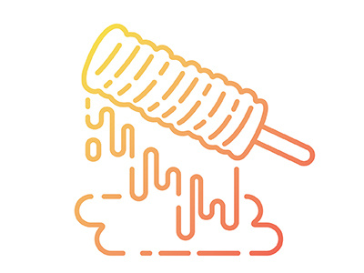 Twister Ice Cream Icon icon illustration