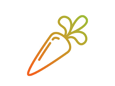 Carrot Icon icon illustration