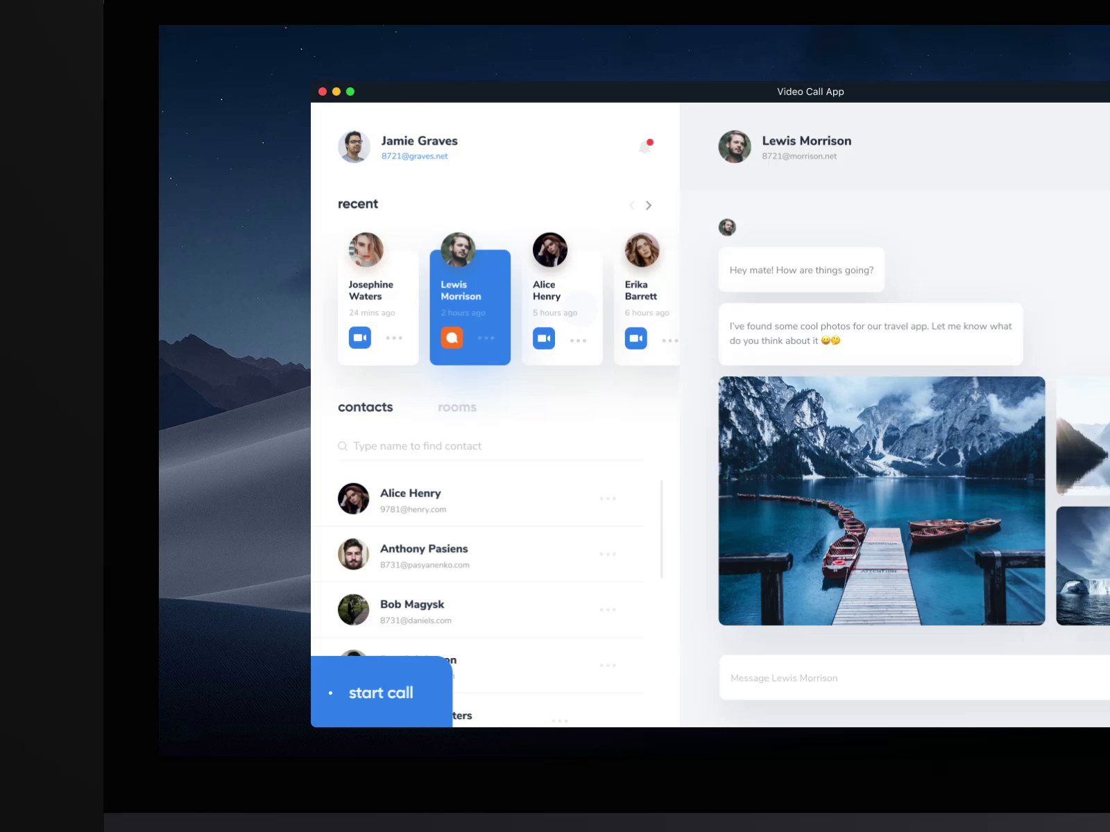 messenger for mac with video call