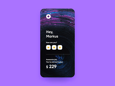 Welcome page for Booking app animation app bank app banking design system fintech interaction interface mobile product product design style guide ui ux ux design video
