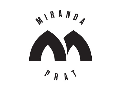Miranda Prat art direction branding logo design monogram symbol