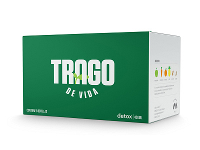 Trago de Vida Box identity packaging