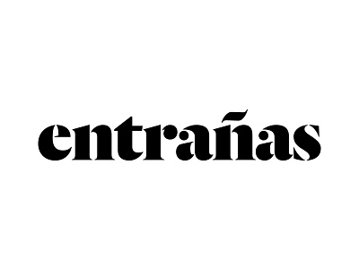 Entrañas magazine logo branding editorial identity logo magazine