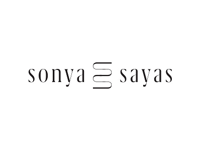 Sonya Sayas Personal Care beauty brandhealth branding icon identity simple