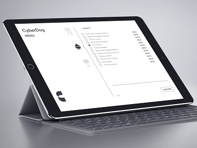Cyber Dog Interface Menu unused concept branding design ui