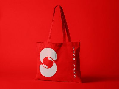 sushiyang totebag branding design icon identity logo simple