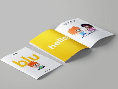 Children's book, editorial design. art direction editorial design englishasitshouldbe illustration simple design