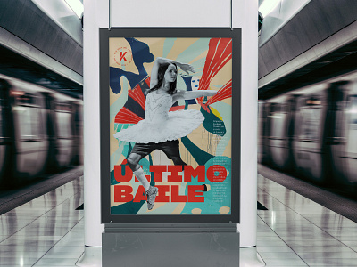 POSTER BALLET artdirector branding illustration poster