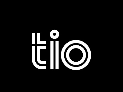 Tio construction company branding identity logo simple