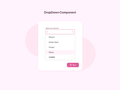 Single select dropdown drop down dropdown minimal component multiselect dropdown other option in dropdown pink components pink dropdown single select dropdown ui component