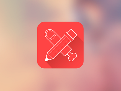 New app Zabubi (icon) app icon ios7 red vlaznevbro