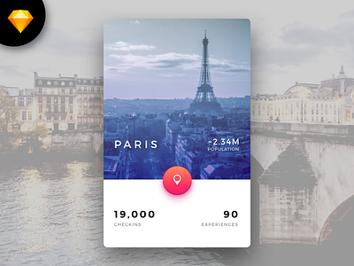 Sketch Freebie - City Card