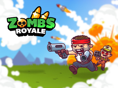 Zombs Royale Promo image game art game ui matrosov mobile game royale zombs