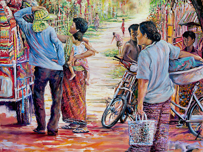 Cambodia Street Trading