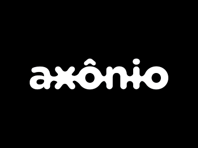 Axônio Logo brand design graphic logo