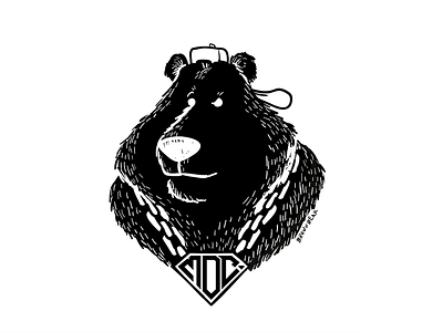 Brown Bear bear brown character design rap rapper