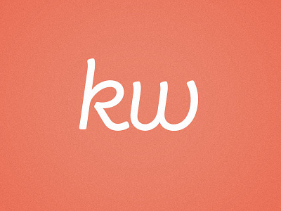 KW Monogram branding customtype monogram type