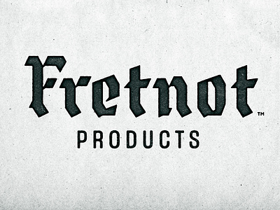 Fretnot Logotype WIP