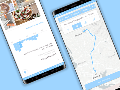 Dinestination android food interface navigation prototyping ui ux