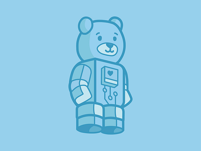 dd0ski 5.0 bear berkeley branding cal hacks flat design hackathon illustration