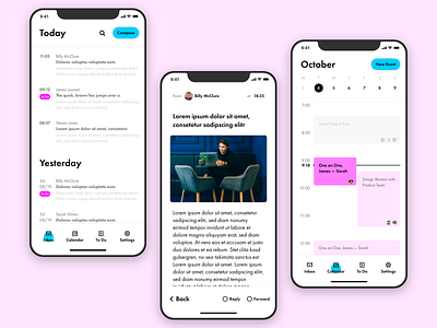 Email app concept