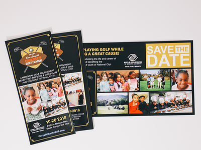 Don Coryell Golf Classic branding clean design fundraiser golf marketing marketing collateral nonprofit vector