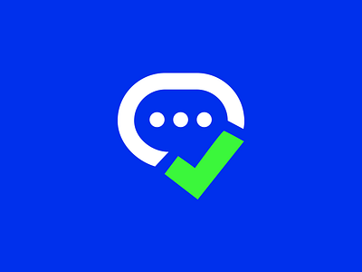 ChatDo Logo blue brand green identity logo startup