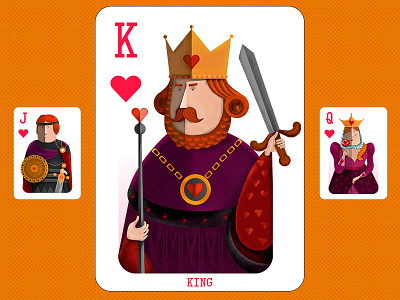 Playing cards - king