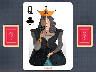 Playing cards - queen