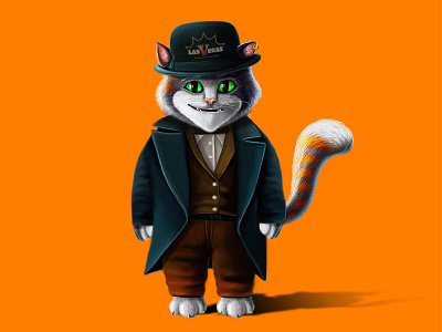 Cat cats character devi digital digitalart game illustrator