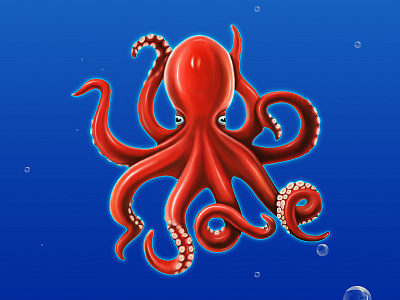 Octopus art character digitalart game gamecharacter gamedesing illustration octopus symbol